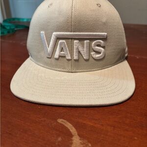 Vans Off The Wall Drop VII Snapback Cap (OS) Oatmeal/Beige